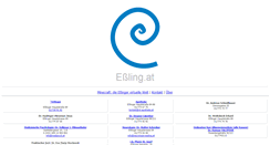 Desktop Screenshot of essling.at